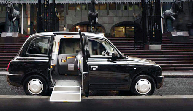 Легендарное лондонское такси теперь в Украине