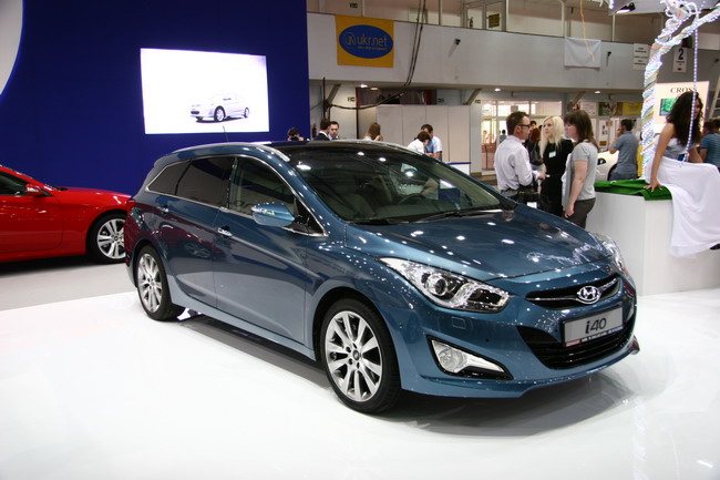 В Украине Hyundai i40 впервые был показан на SIA-2011/