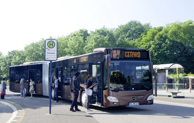 новый городской автобус Mercedes-Benz Citaro