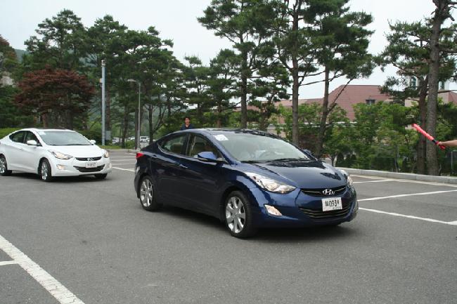 тест-драйв новой Hyundai Elаntra в Корее