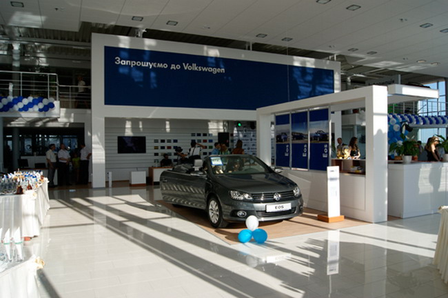 новый автоцентр Volkswagen в Кинолаеве