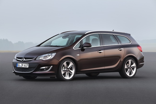 Opel Astra подверглась обновлению