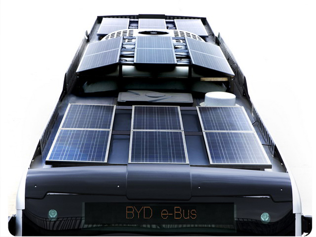 Электрические автобусы BYD
