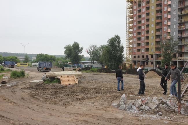 Дорожный скандал в Киеве Дорожный скандал в Киеве