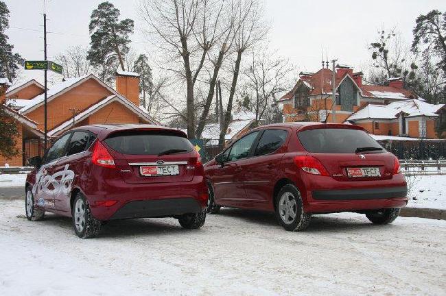 Ford Fiesta и Peugeot 207 с АКП, сравнительный тест