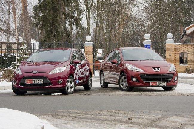 Ford Fiesta и Peugeot 207 с АКП, сравнительный тест