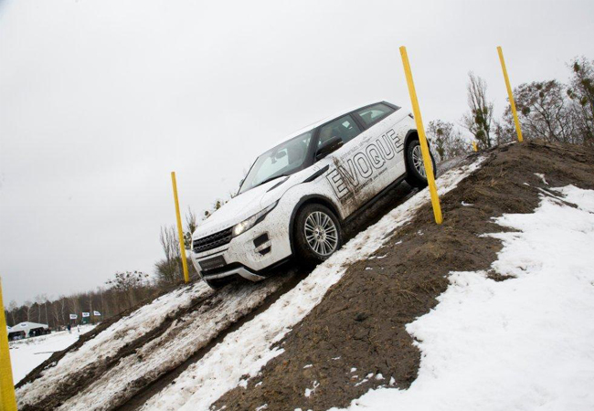 Тест-драйв на внедорожниках Land Rover