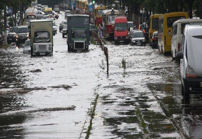 Киев ждет потоп