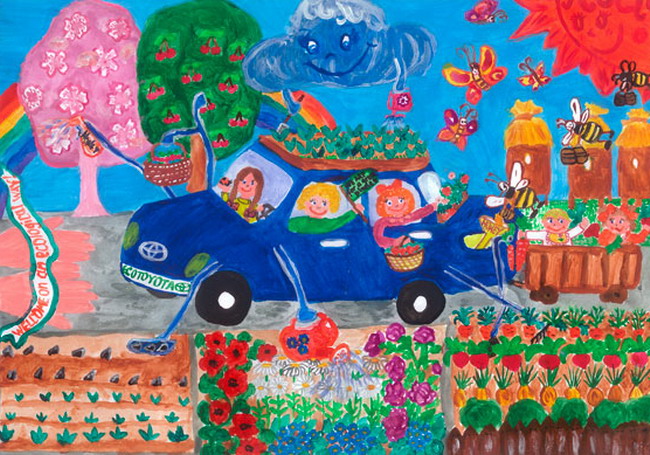 Национальный конкурс детского рисунка «Автомобиль твоей мечты»