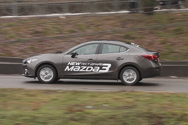 Тест-драйв Mazda3 Sedan