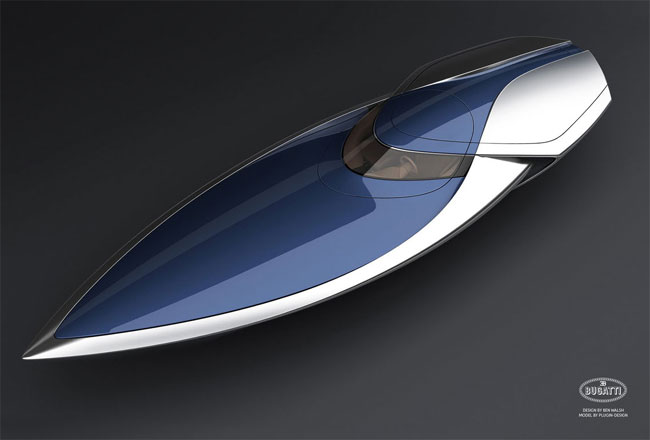 Bugatti Veyron Sang Bleu speedboat