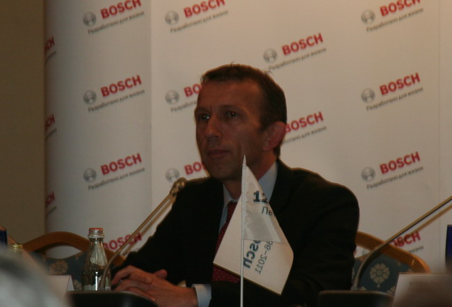Рене Шнегель, президент ООО «Роберт Бош», полномочный представитель группы Бош в России, Украине и Казахстане