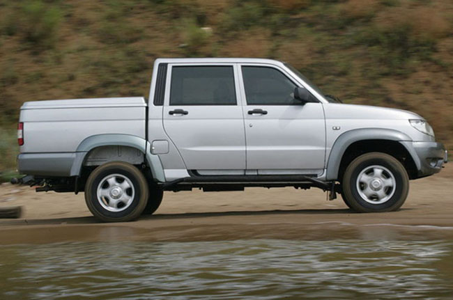 Рестайлинговые UAZ Patriot и UAZ Pickup