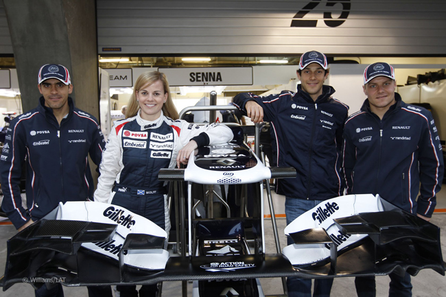Команда Формулы-1 Williams пригласила женщину-пилота Сьюзи Вольф