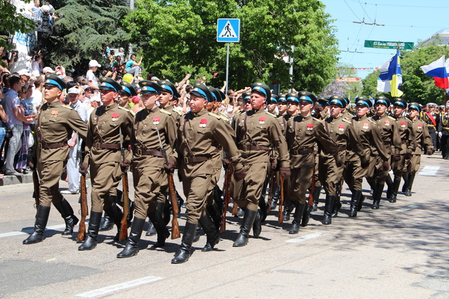Традиции украинских городов: День Победы в Севастополе
