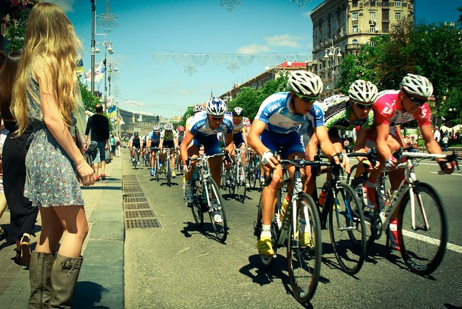 В Киеве состоялся Чемпионат Украины по велоспорту