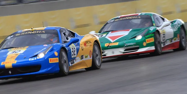 Сражения Team Ukraine racing with Ferrari за чемпионство
