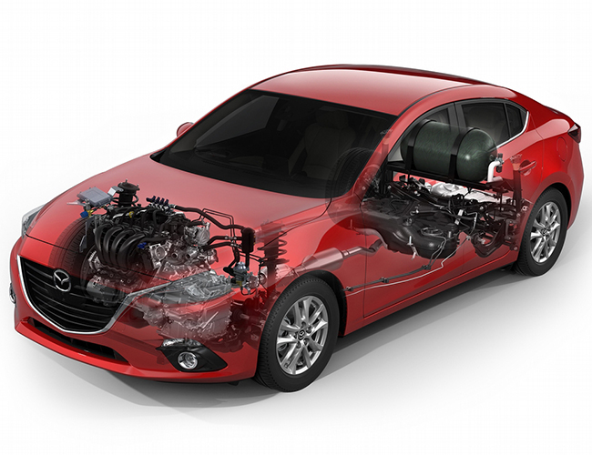 Мировая премьера Mazda3 Skyactiv-Hybrid