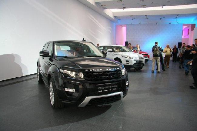 Range Rover Evoque пришел в Украину