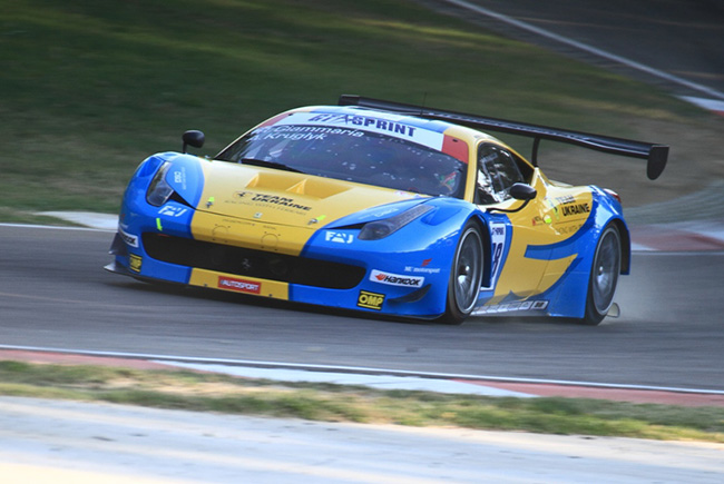 Team Ukraine racing with Ferrari вышла в лидеры GT Sprint International Series