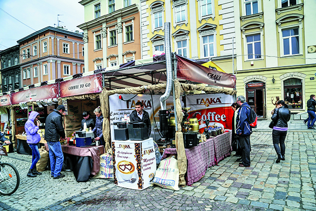 Фестиваль кофе во Львове
