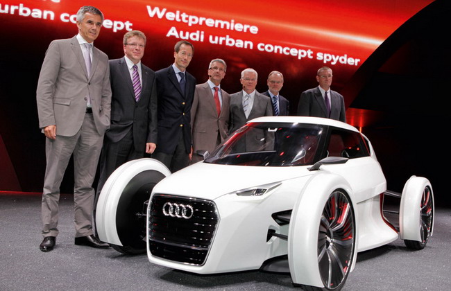 Франкфуртский автосалон 2011: презентация Audi Urban Concept