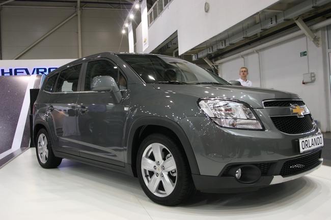новые модели Chevrolet на SIA 2012