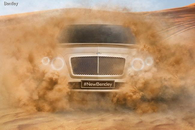 Bentley SUV готовится к дебюту