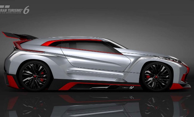 Концепт Mitsubishi XR Evolution засветился в игре
