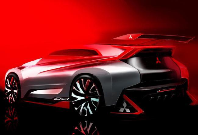Концепт Mitsubishi XR Evolution засветился в игре