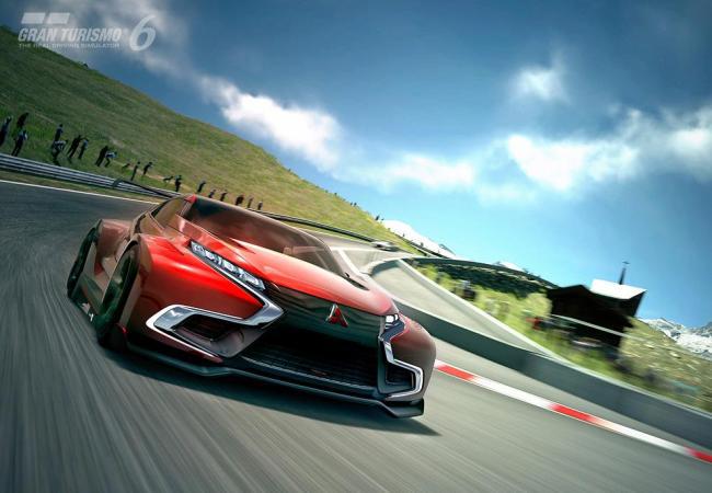 Концепт Mitsubishi XR Evolution засветился в игре