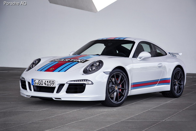 Porsche презентовала лимитированную серию Martini Racing Edition