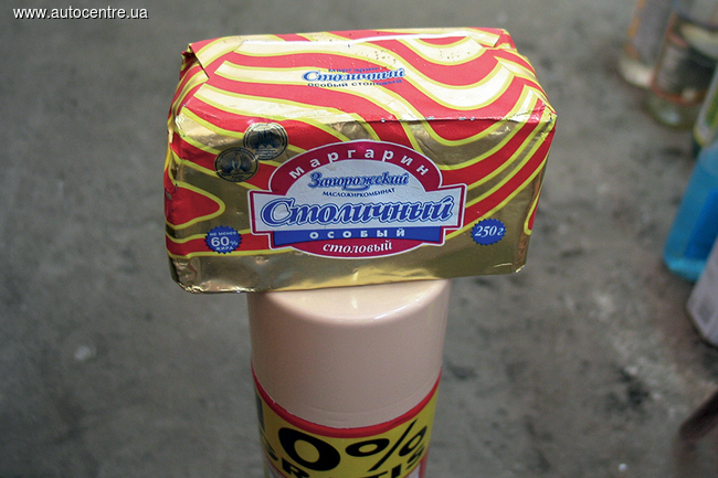 Удаление следов битума