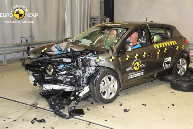 В очередной серии краш-тестов Euro NCAP отличник только один