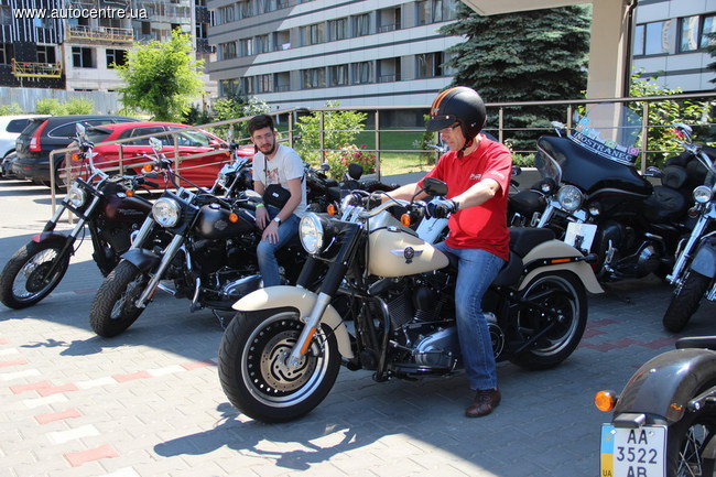 Пробег на мотоциклах Harley-Davidson в Одессу