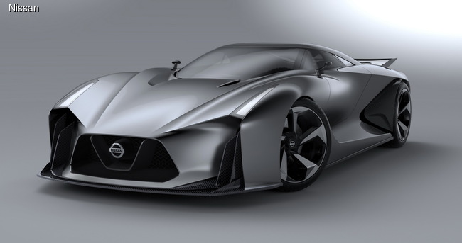 Nissan представил суперкар 2020 Vision Gran Turismo