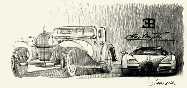 Bugatti Veyron не прощается, а говорит до свидания