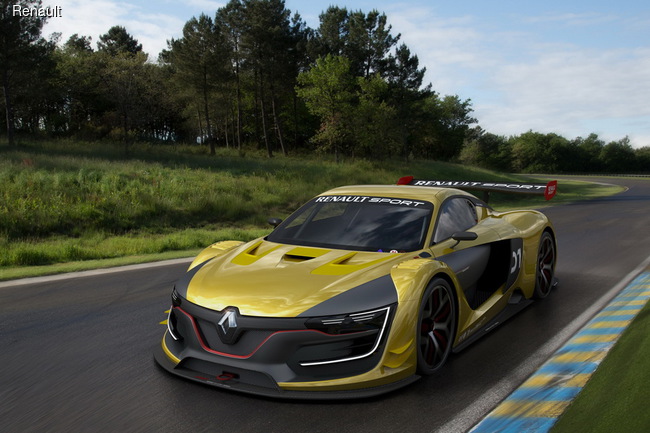 Компания Renault презентовала гоночный болид Renault RS 01