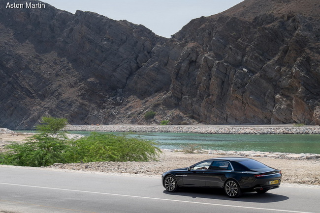 Aston Martin тестирует новое поколение седана Lagonda 