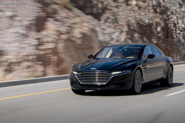 Aston Martin тестирует новое поколение седана Lagonda 