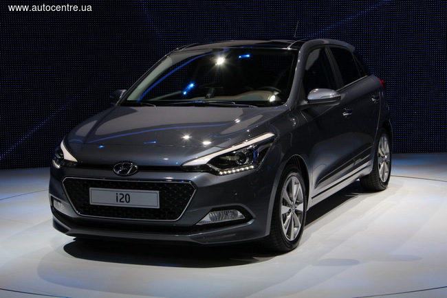 Парижский автосалон 2014: главной новинкой Hyundai стал хэтчбек i20