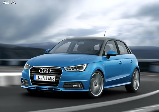 Audi A1 обновили и оснастили трехцилиндровыми моторами