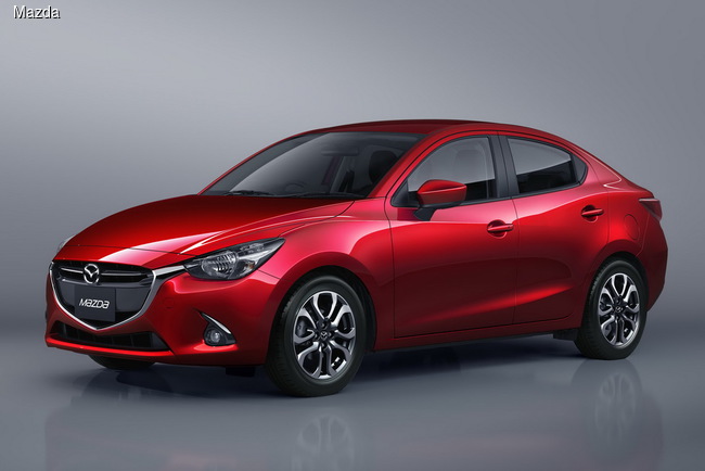 Mazda2 обзавелась версией с кузовом седан