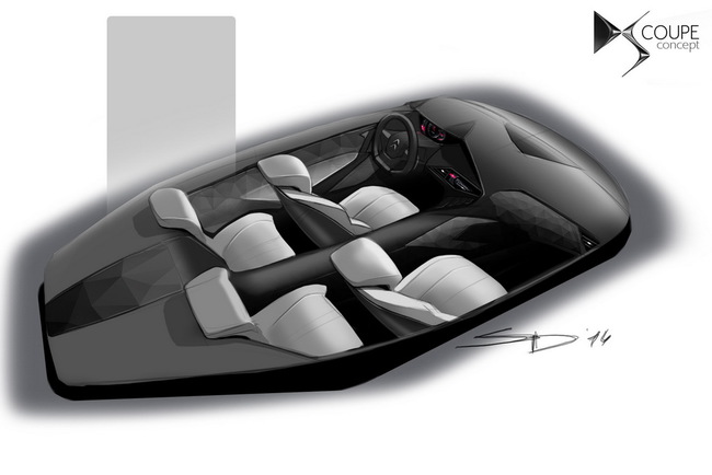 Украинский дизайнер представил свое видение спортивного купе DS