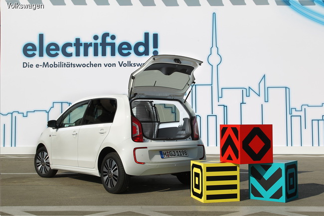 Проезд на электрическом Volkswagen e-load up! обойдется в 0,24 евро за километр