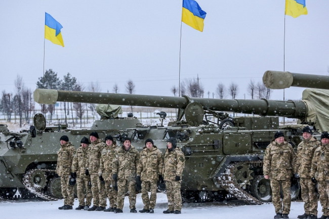 Передача военной техники для ВС Украины