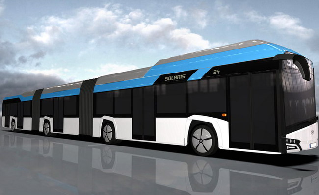 Solaris создаст 24-метровый электробус