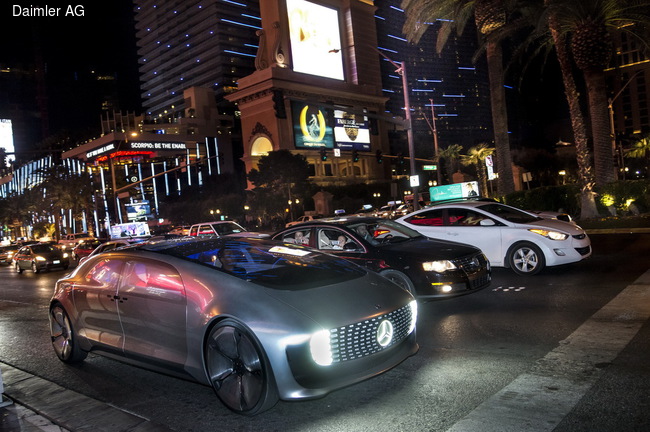 Mercedes-Benz показал в Лас-Вегасе концепт без водителя