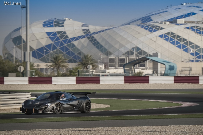 McLaren устроит презентацию P1 GTR в Женеве