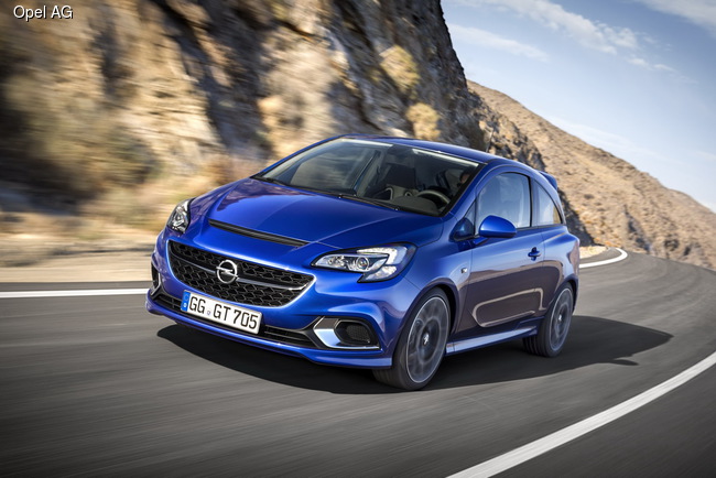 Женевский автосалон 2015: Opel представит заряженную Corsa OPC